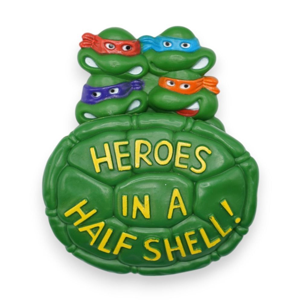VINTAGE TMNT- HEROES IN A HALF SHELL! 1989 BURGER KING‎  - HAPPY MEAL